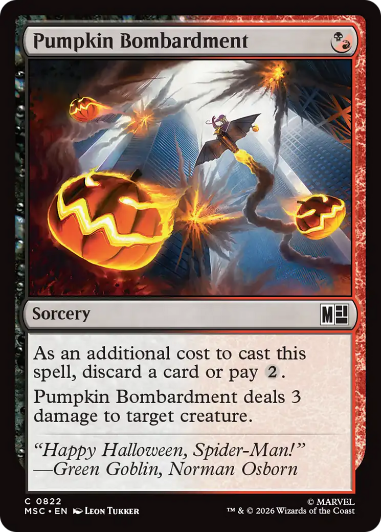Pumpkin Bombardment [Marvel Super Heroes Commander] | Empire Gaming NC