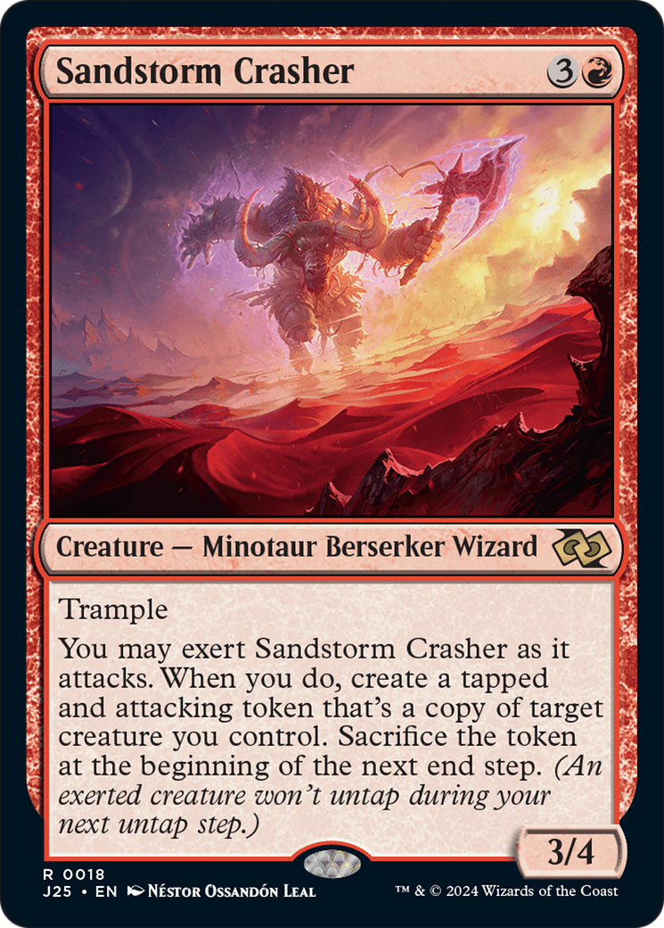 Sandstorm Crasher [Foundations Jumpstart] | Empire Gaming NC