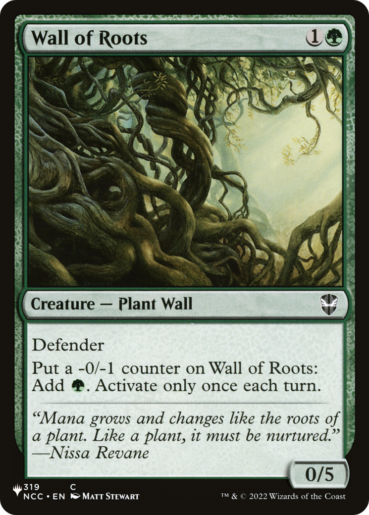 Wall of Roots [The List Reprints] | Empire Gaming NC