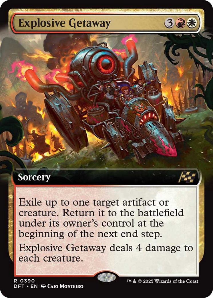 Explosive Getaway (Extended Art) [Aetherdrift] | Empire Gaming NC