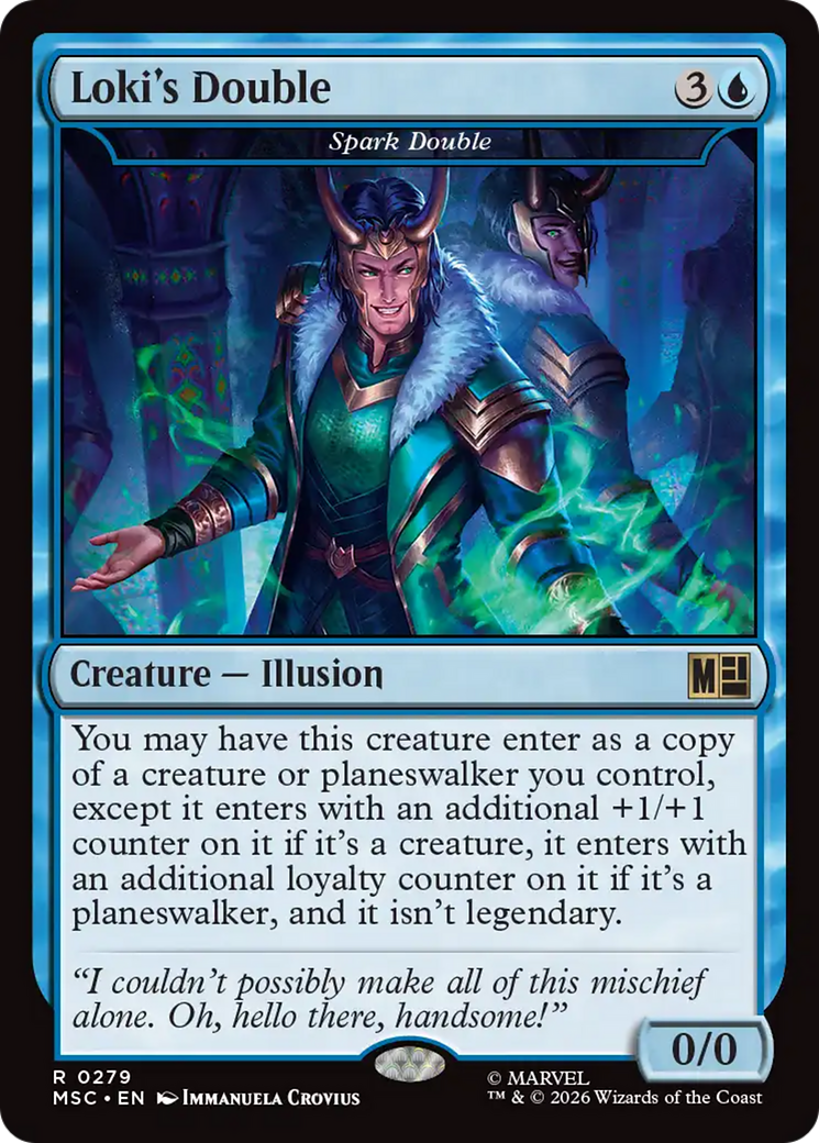 Loki's Double - Spark Double (Surge Foil) [Marvel Super Heroes Commander] | Empire Gaming NC