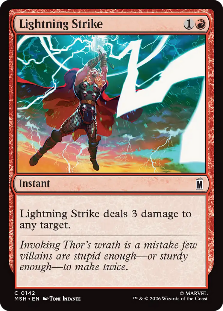 Lightning Strike [Marvel Super Heroes] | Empire Gaming NC