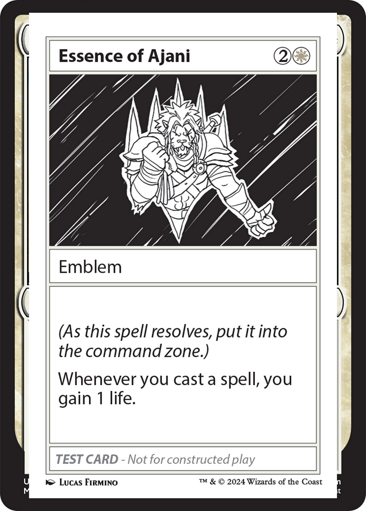 Essence of Ajani [Mystery Booster 2 Playtest Cards] | Empire Gaming NC