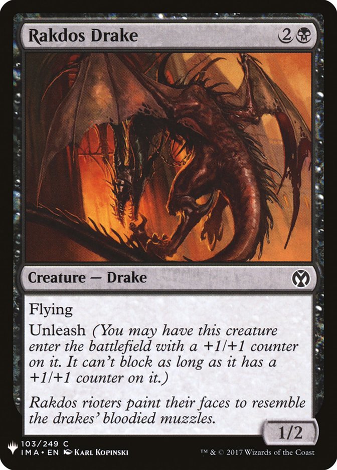 Rakdos Drake [Mystery Booster] | Empire Gaming NC