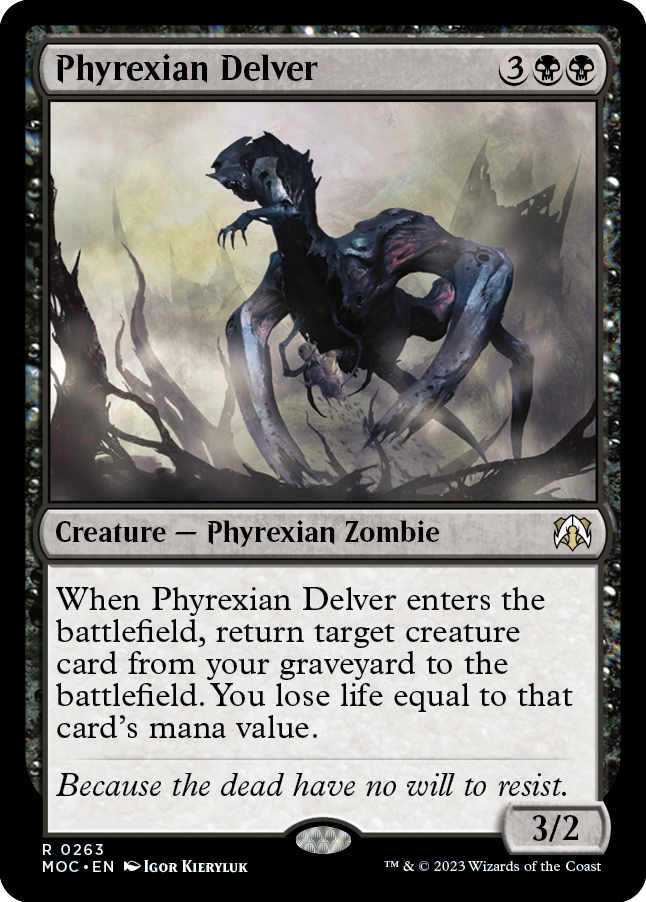 Phyrexian Delver [March of the Machine Commander] | Empire Gaming NC