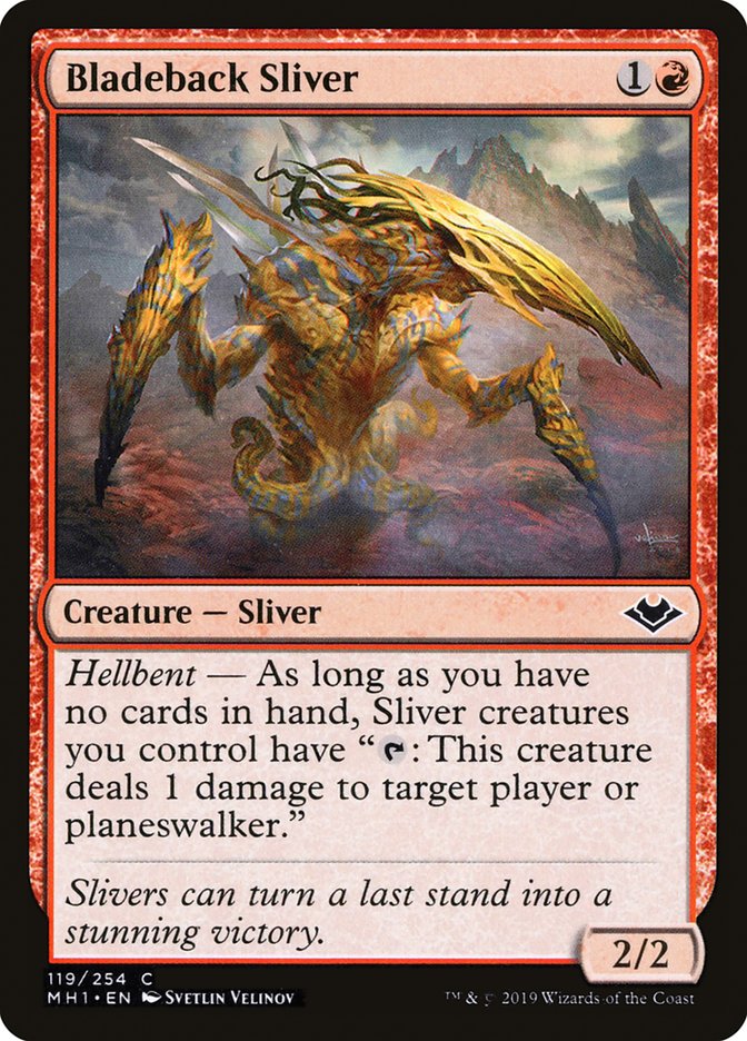 Bladeback Sliver [Modern Horizons] | Empire Gaming NC