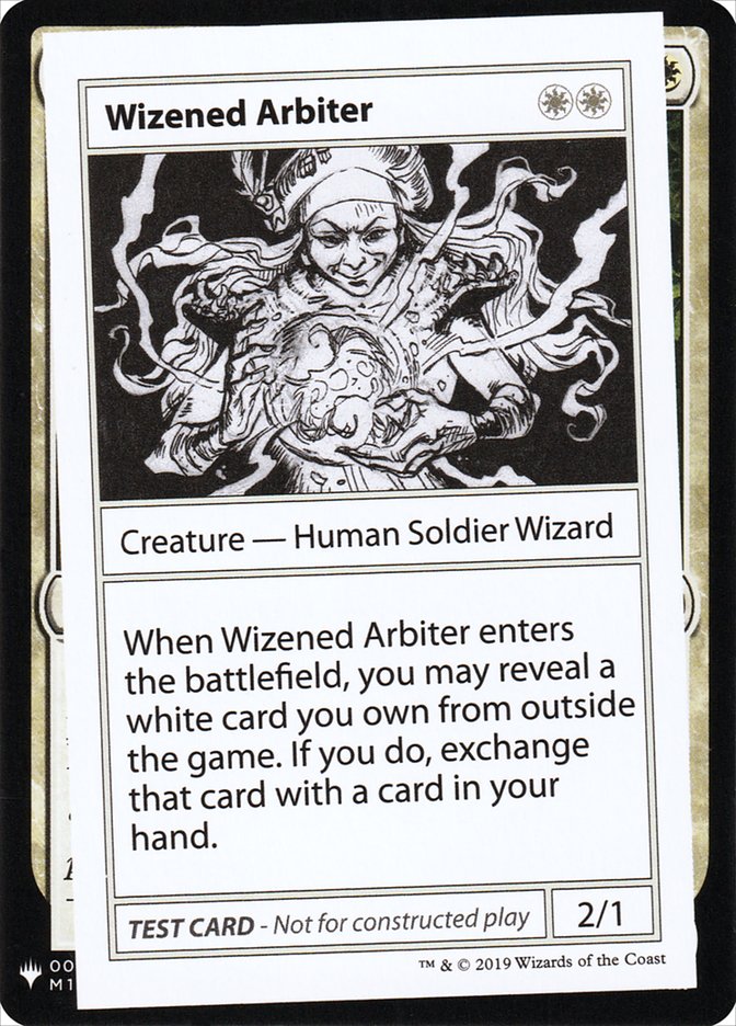 Wizened Arbiter [Mystery Booster Playtest Cards] | Empire Gaming NC