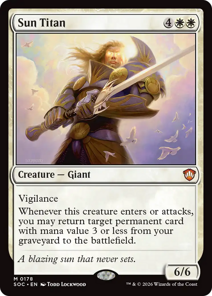 Sun Titan [Secrets of Strixhaven Commander] | Empire Gaming NC