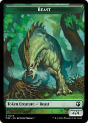 Elephant // Beast (0016) Double-Sided Token [Modern Horizons 3 Commander Tokens] | Empire Gaming NC