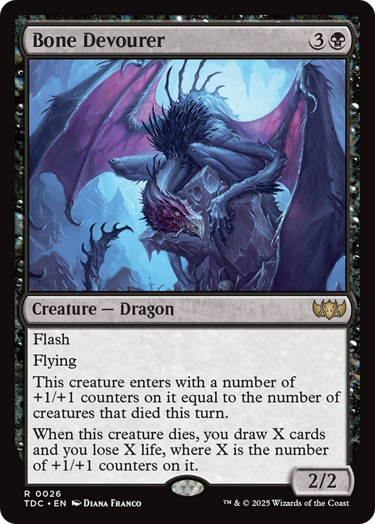 Bone Devourer [Tarkir: Dragonstorm Commander] | Empire Gaming NC