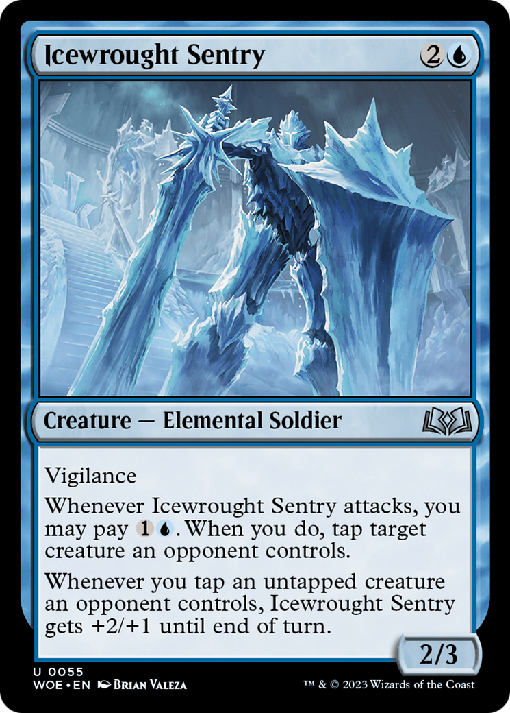 Icewrought Sentry [Wilds of Eldraine] | Empire Gaming NC