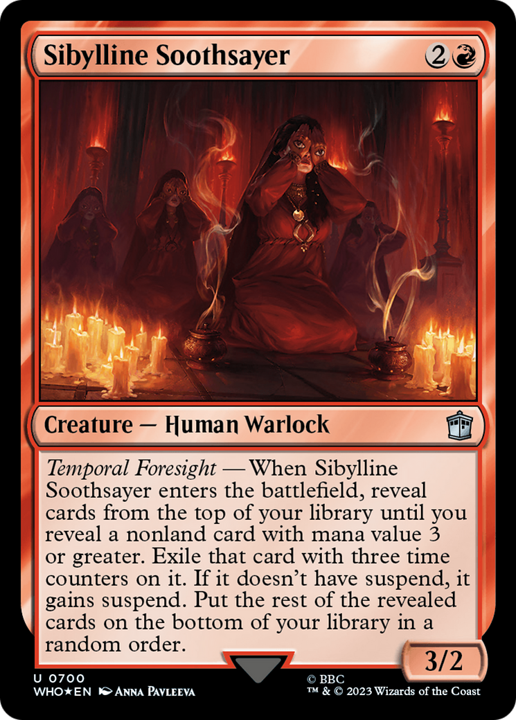 Sibylline Soothsayer (Surge Foil) [Doctor Who] | Empire Gaming NC