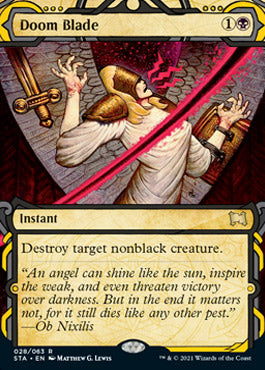 Doom Blade (Foil Etched) [Strixhaven: Mystical Archive] | Empire Gaming NC
