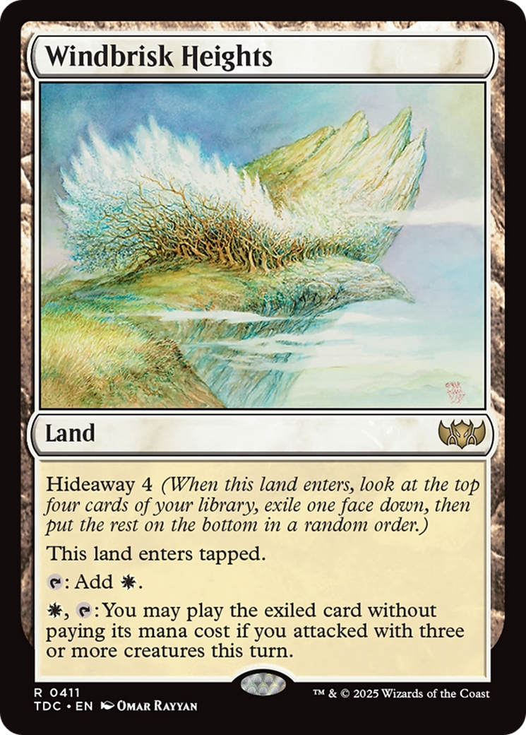 Windbrisk Heights [Tarkir: Dragonstorm Commander] | Empire Gaming NC