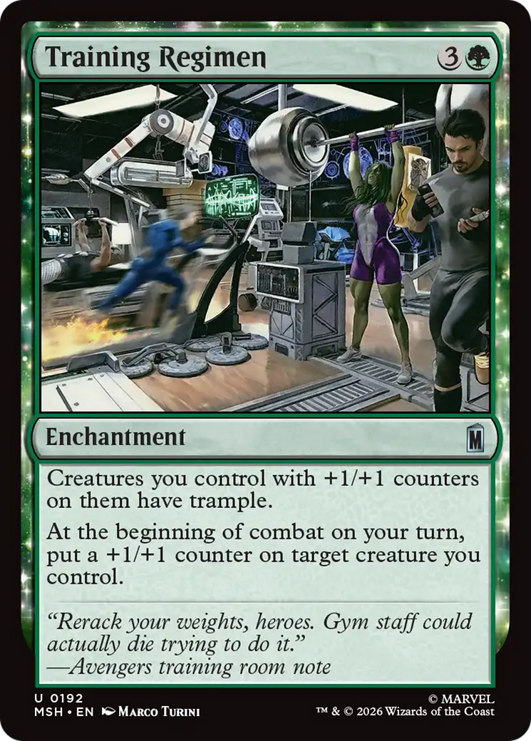 Training Regimen [Marvel Super Heroes] | Empire Gaming NC
