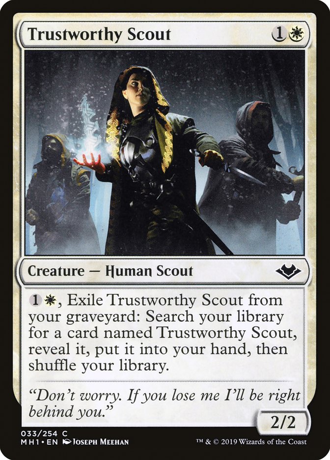 Trustworthy Scout [Modern Horizons] | Empire Gaming NC