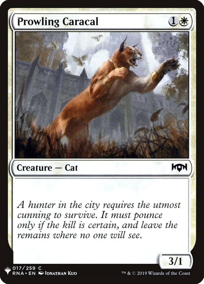 Prowling Caracal [Mystery Booster] | Empire Gaming NC