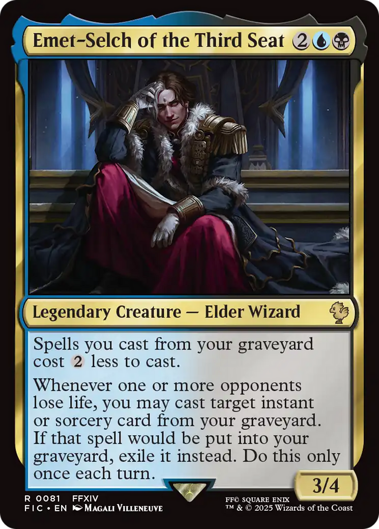 Emet-Selch of the Third Seat [FINAL FANTASY Commander] | Empire Gaming NC