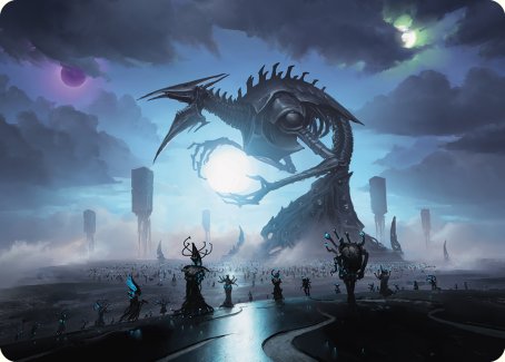 Blue Sun's Twilight Art Card [Phyrexia: All Will Be One Art Series] | Empire Gaming NC
