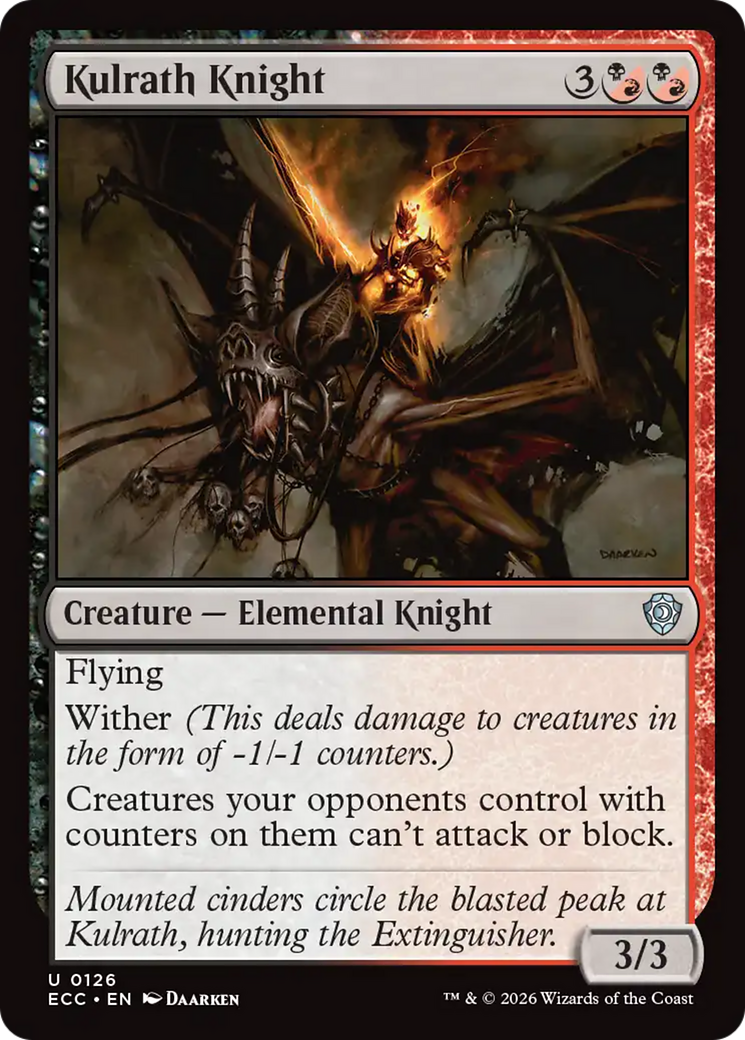 Kulrath Knight [Lorwyn Eclipsed Commander] | Empire Gaming NC