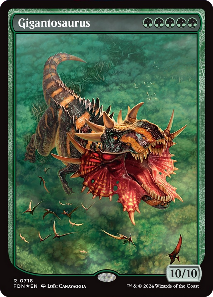 Gigantosaurus (Full Art) [Foundations] | Empire Gaming NC