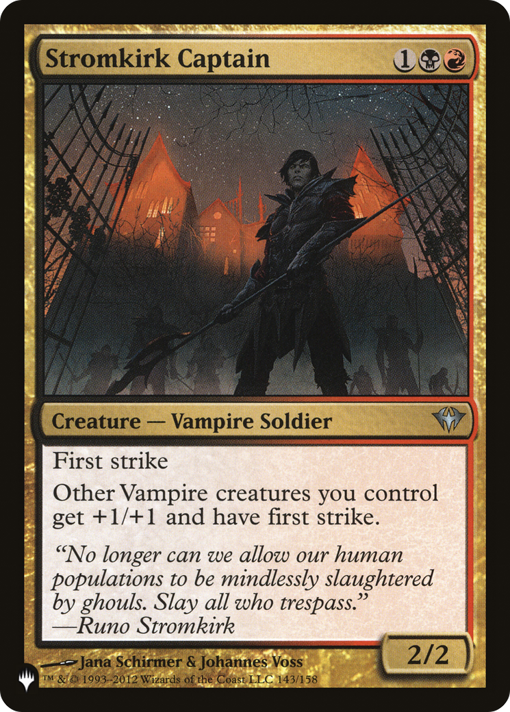 Stromkirk Captain [The List] | Empire Gaming NC