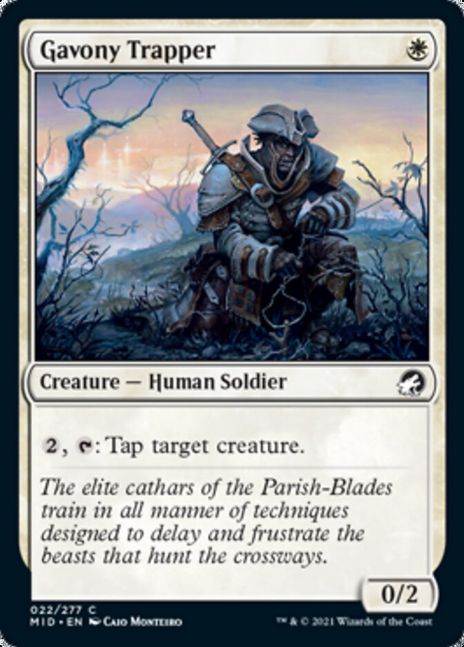 Gavony Trapper [Innistrad: Midnight Hunt] | Empire Gaming NC