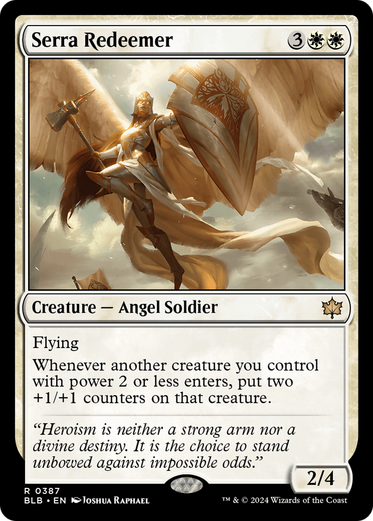 Serra Redeemer [Bloomburrow] | Empire Gaming NC