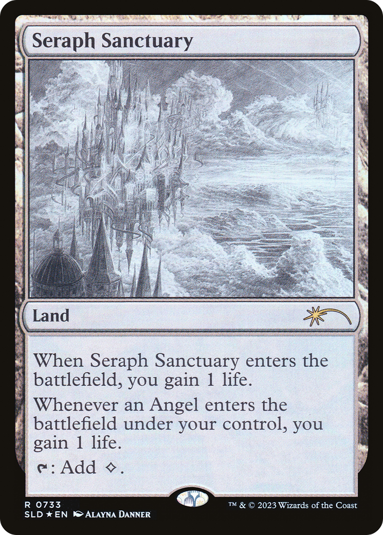 Seraph Sanctuary (Sketch) [Secret Lair Drop Promos] | Empire Gaming NC