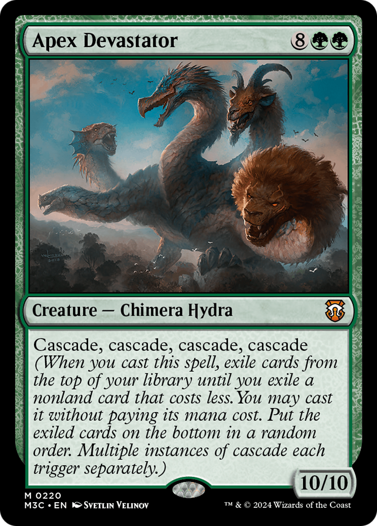 Apex Devastator (Ripple Foil) [Modern Horizons 3 Commander] | Empire Gaming NC