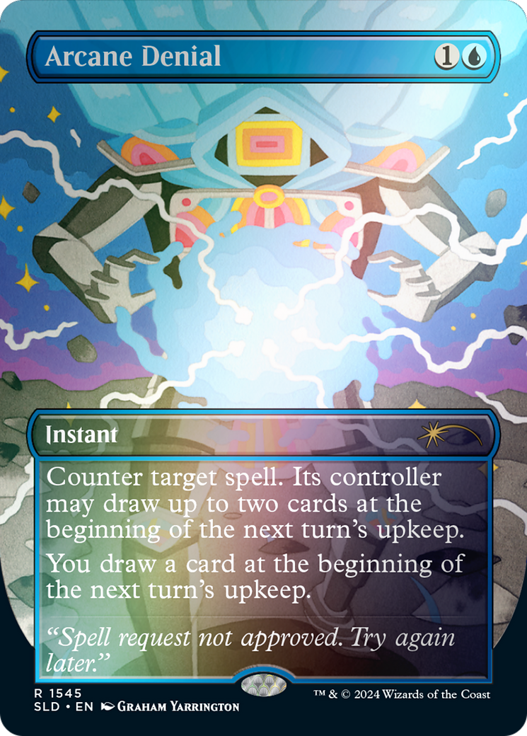 Arcane Denial (Surge Foil) [Marvel Super Heroes Commander] | Empire Gaming NC