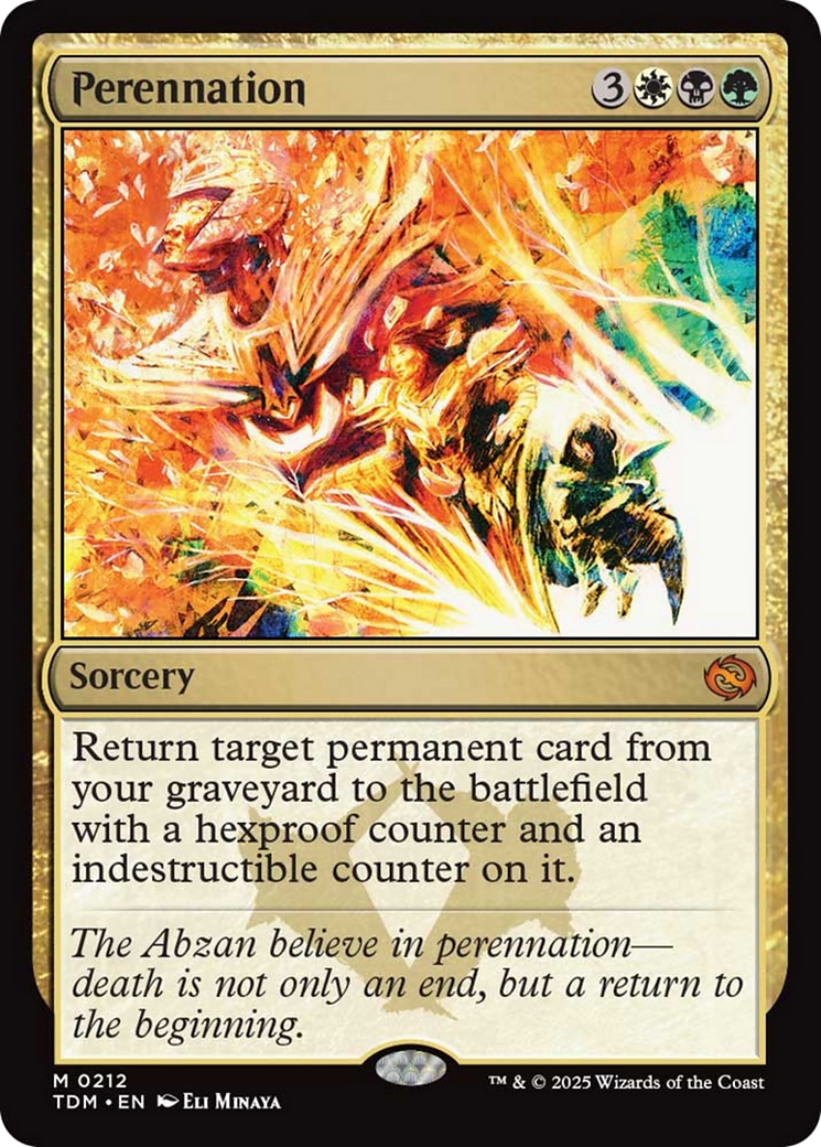 Perennation [Tarkir: Dragonstorm] | Empire Gaming NC