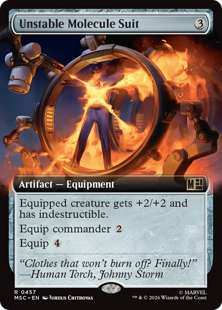 Unstable Molecule Suit (Extended Art) [Marvel Super Heroes Commander] | Empire Gaming NC