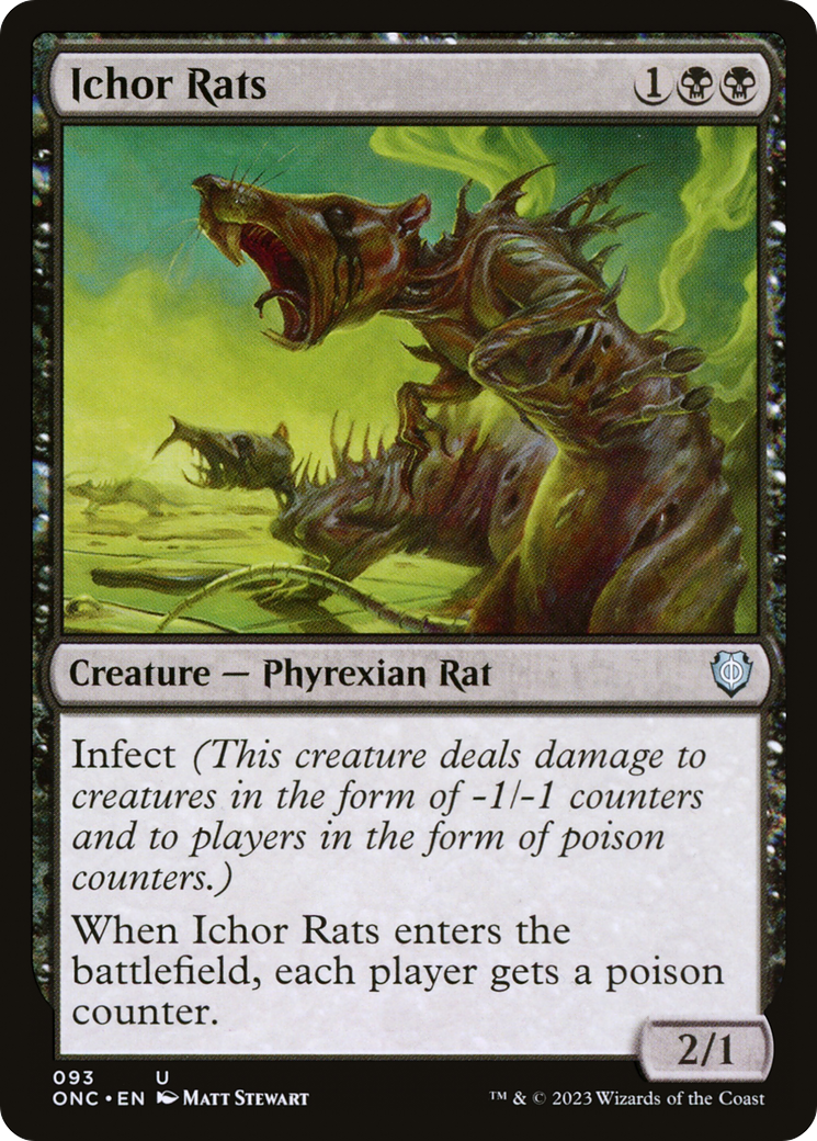 Ichor Rats [Phyrexia: All Will Be One Commander] | Empire Gaming NC