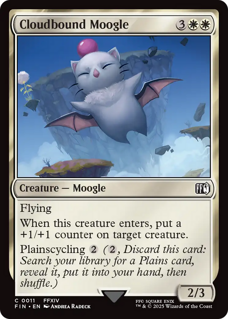 Cloudbound Moogle [FINAL FANTASY] | Empire Gaming NC