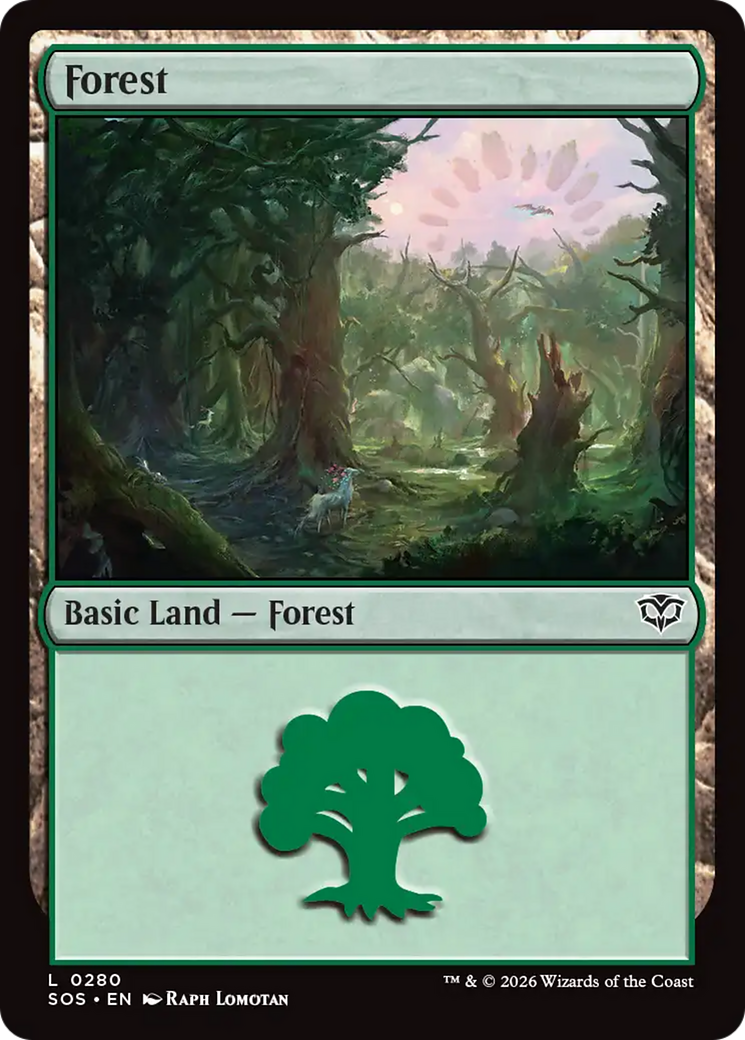 Forest (0280) [Secrets of Strixhaven] | Empire Gaming NC