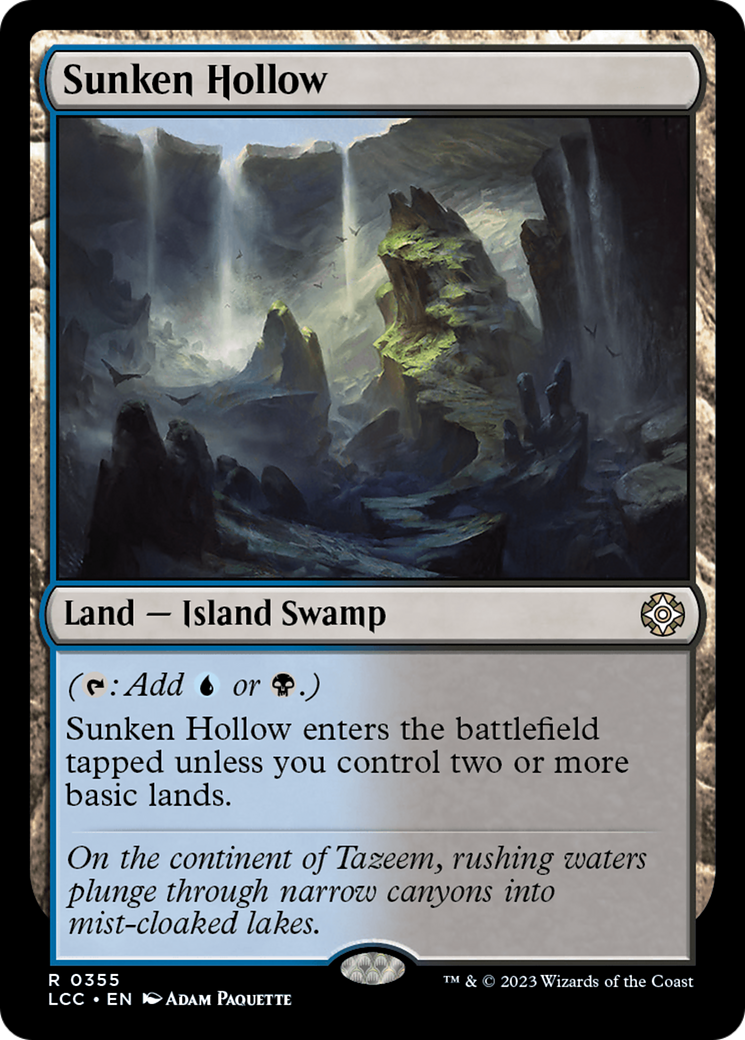 Sunken Hollow [The Lost Caverns of Ixalan Commander] | Empire Gaming NC