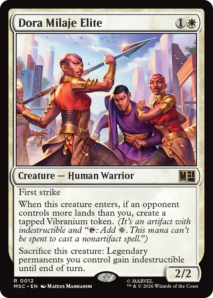 Dora Milaje Elite (Surge Foil) [Marvel Super Heroes Commander] | Empire Gaming NC