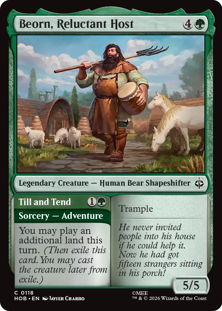 Beorn, Reluctant Host [The Hobbit] | Empire Gaming NC