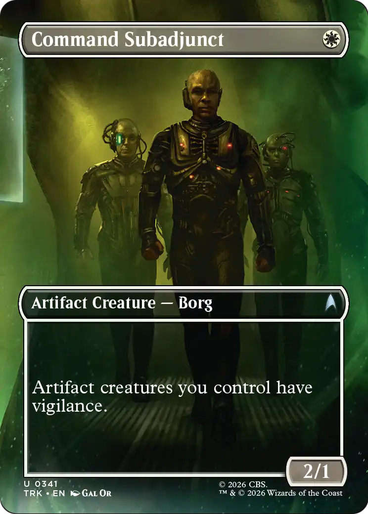 Command Subadjunct (Borderless) [Star Trek] | Empire Gaming NC