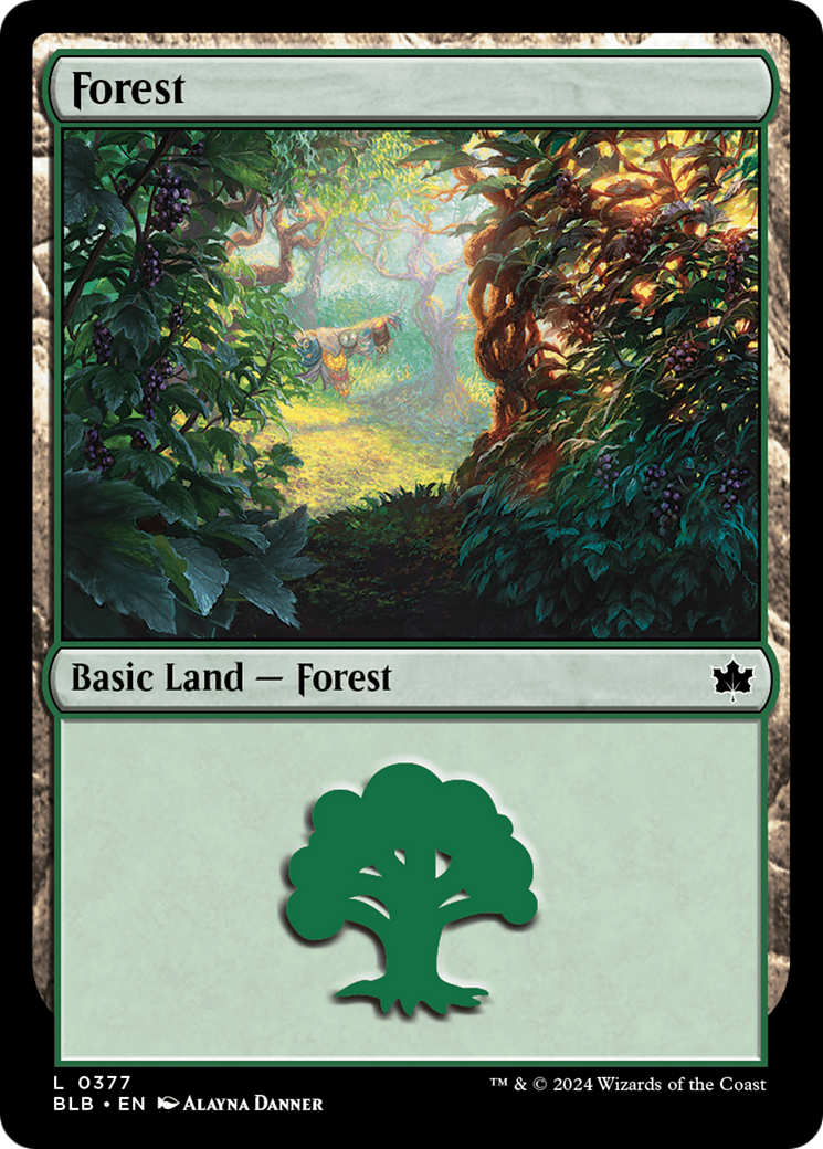 Forest (0377) [Bloomburrow] | Empire Gaming NC