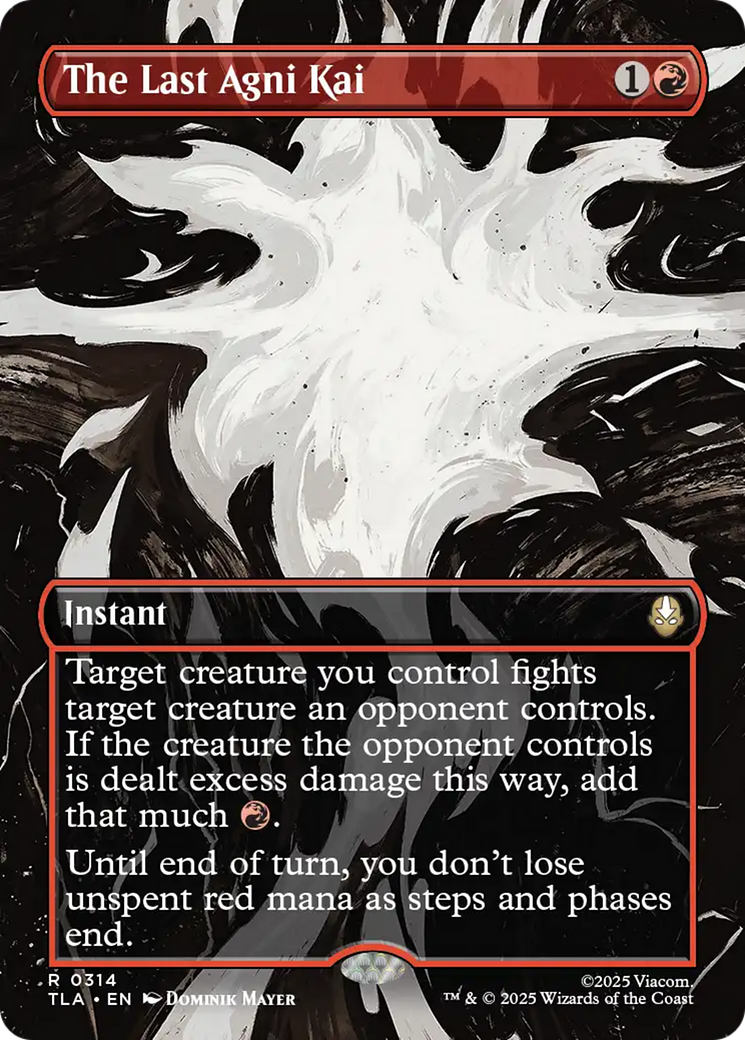 The Last Agni Kai (Borderless) [Avatar: The Last Airbender] | Empire Gaming NC