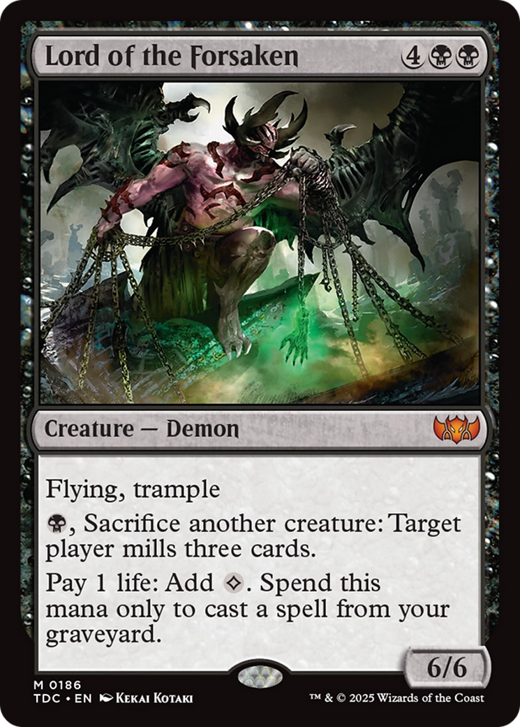 Lord of the Forsaken [Tarkir: Dragonstorm Commander] | Empire Gaming NC