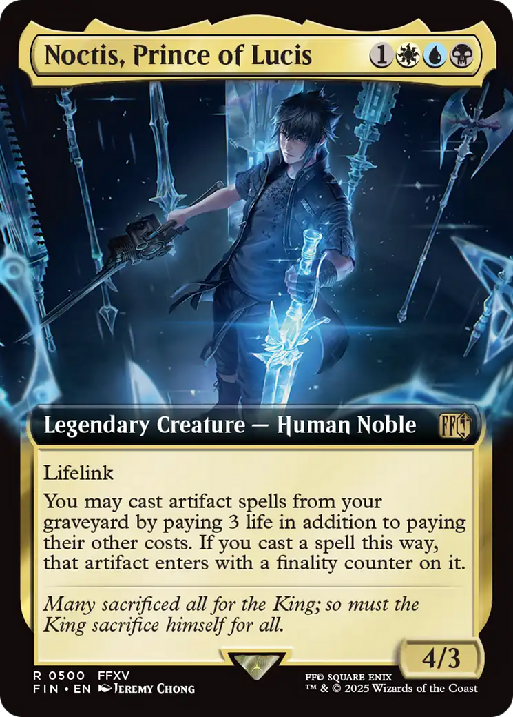 Noctis, Prince of Lucis (Extended Art) [FINAL FANTASY] | Empire Gaming NC