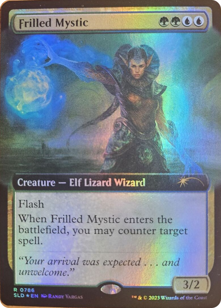 Frilled Mystic (Extended Art) [Secret Lair Drop Series] | Empire Gaming NC