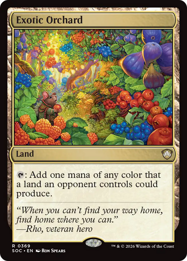 Exotic Orchard [Secrets of Strixhaven Commander] | Empire Gaming NC