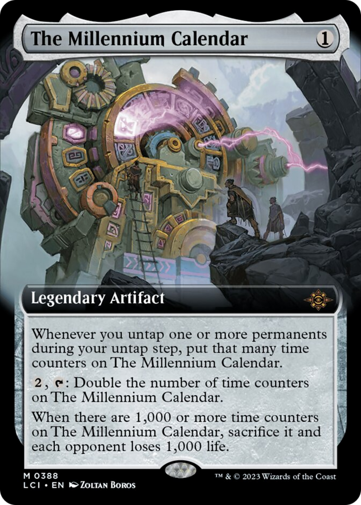 The Millennium Calendar (Extended Art) [The Lost Caverns of Ixalan] | Empire Gaming NC