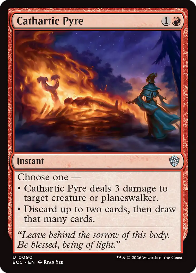 Cathartic Pyre [Lorwyn Eclipsed Commander] | Empire Gaming NC