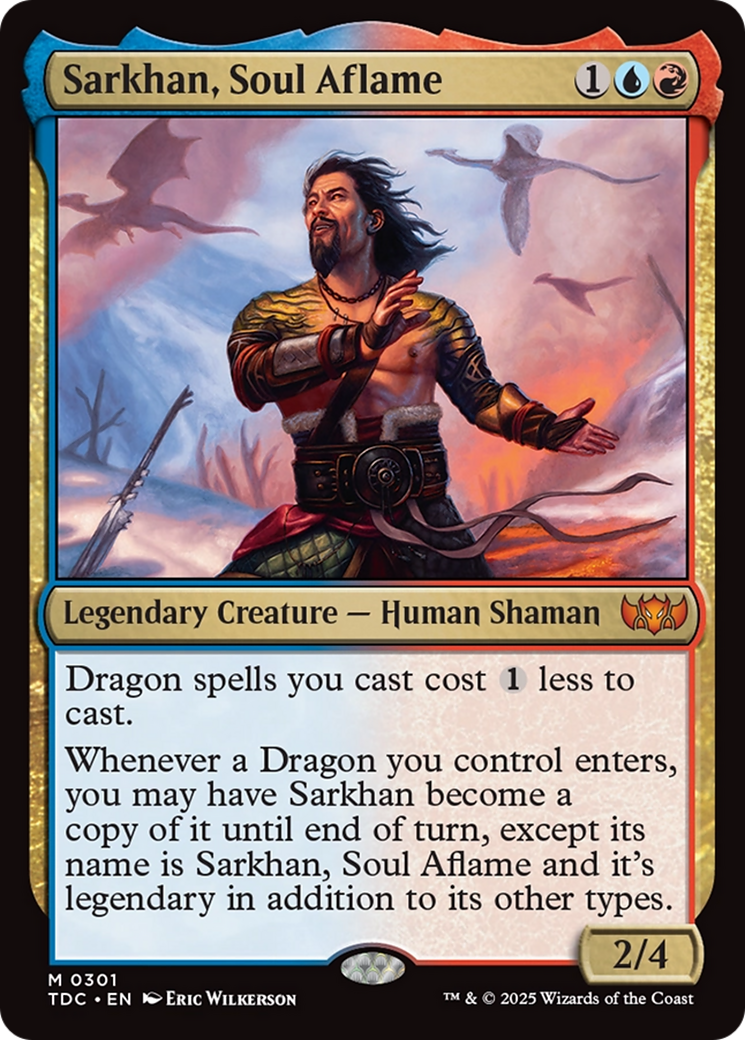 Sarkhan, Soul Aflame [Tarkir: Dragonstorm Commander] | Empire Gaming NC