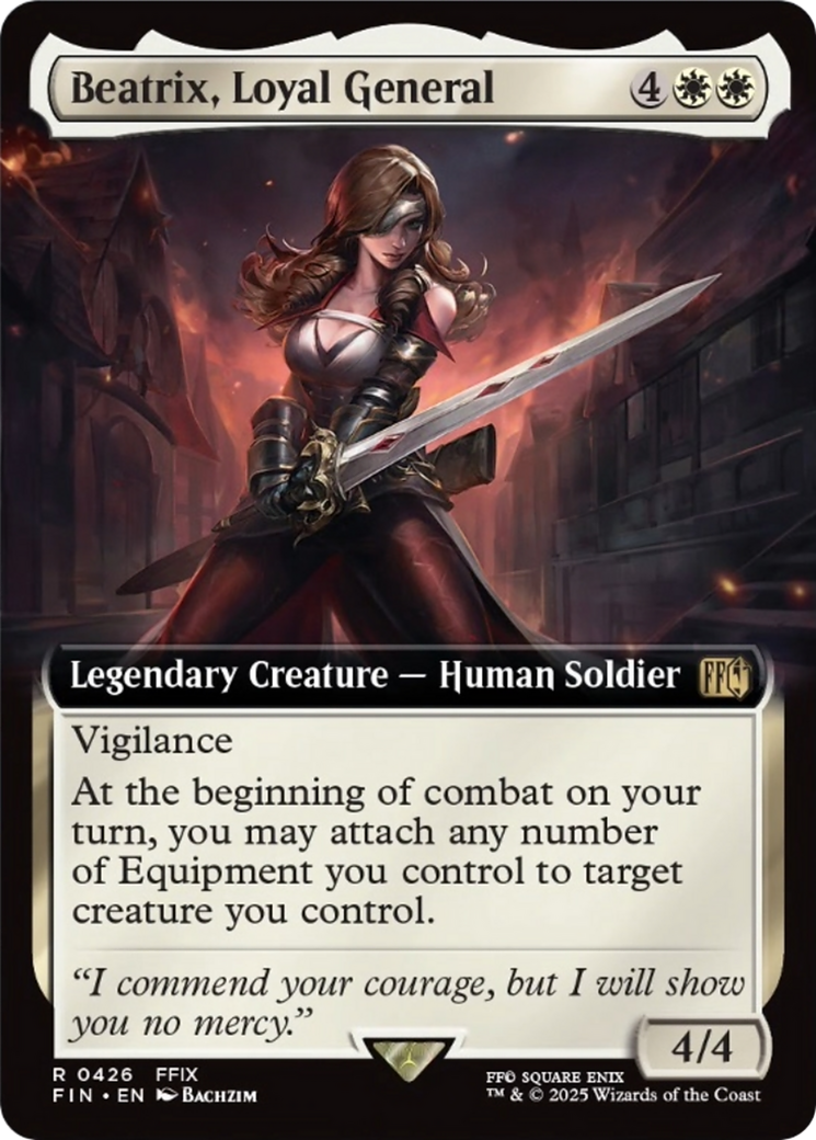 Beatrix, Loyal General (Extended Art) [FINAL FANTASY] | Empire Gaming NC